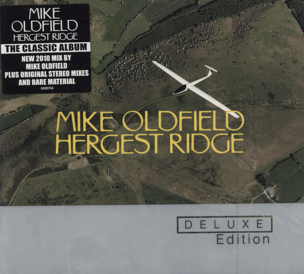 Mike Oldfield Hergest Ridge: Deluxe Edition - stickered UK 3-disc CD/DVD Set 5326754