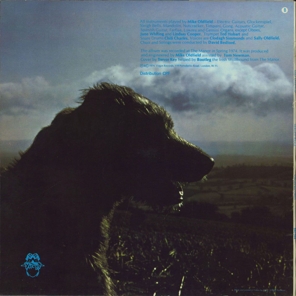 Mike Oldfield Hergest Ridge French vinyl LP album (LP record)