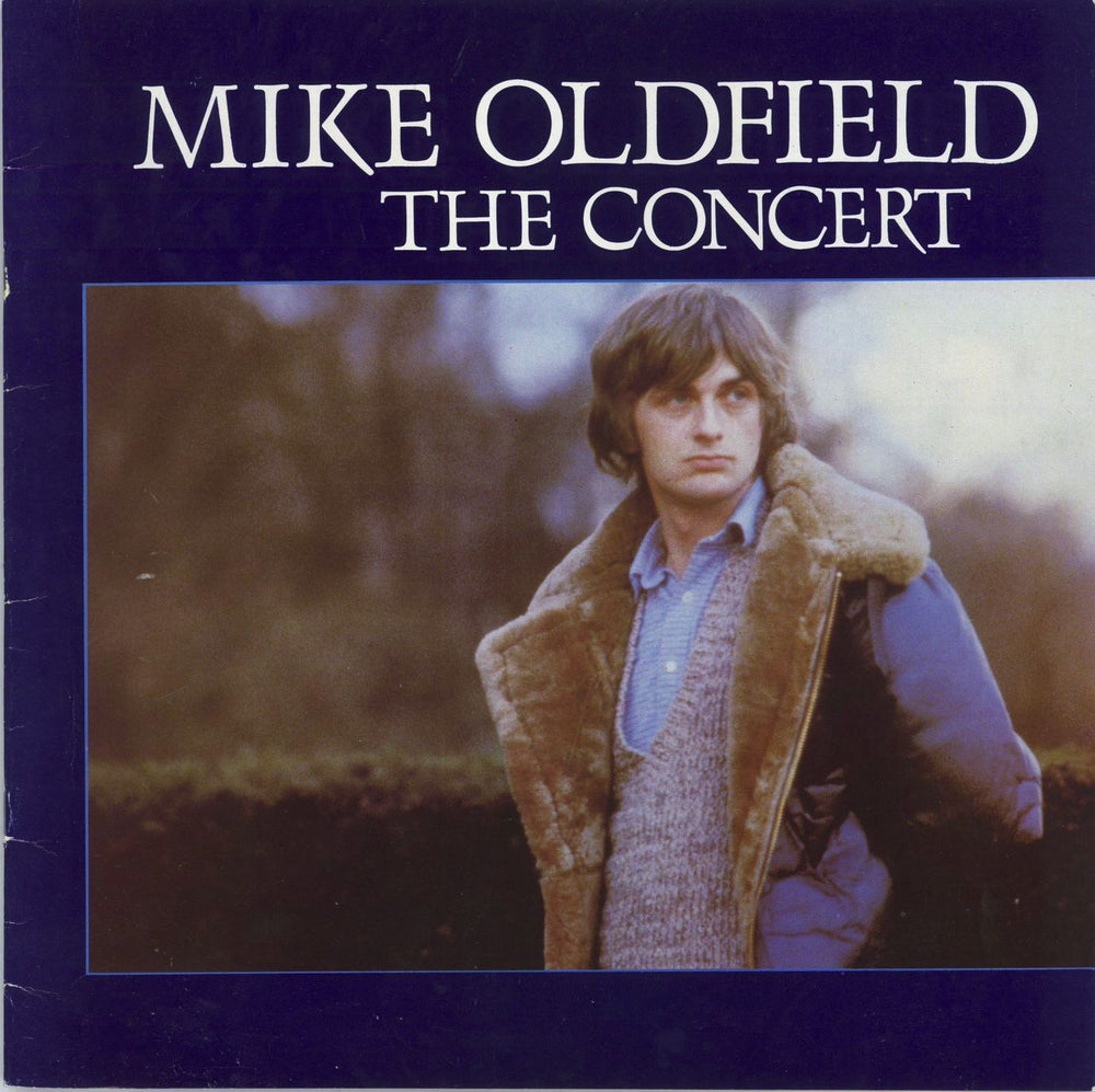 Mike Oldfield The Concert + Ticket Stub UK tour programme TOUR PROGRAM