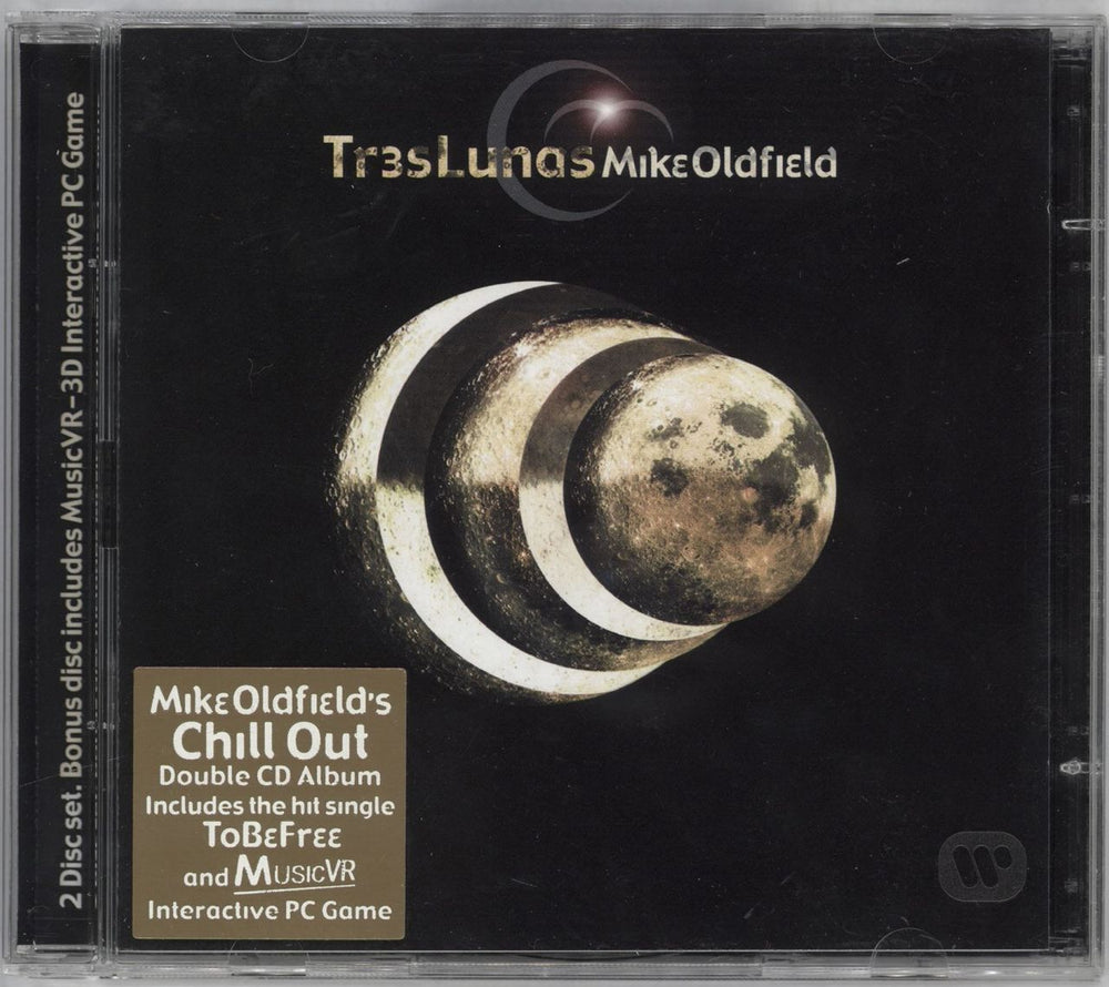 Mike Oldfield Tres Lunas UK 2 CD album set (Double CD) 0927458922