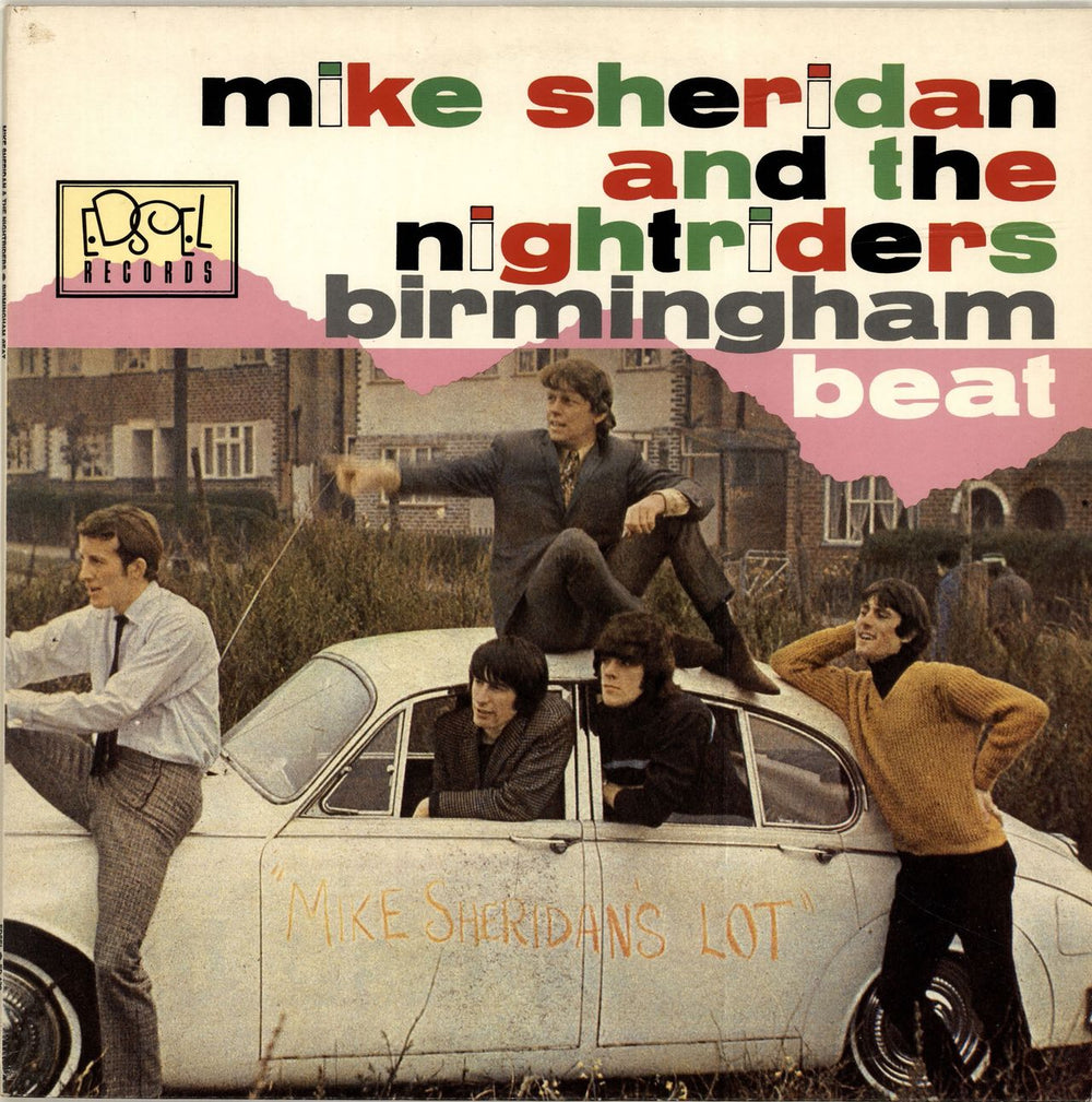 Mike Sheridan Birmingham Beat UK vinyl LP album (LP record) ED120