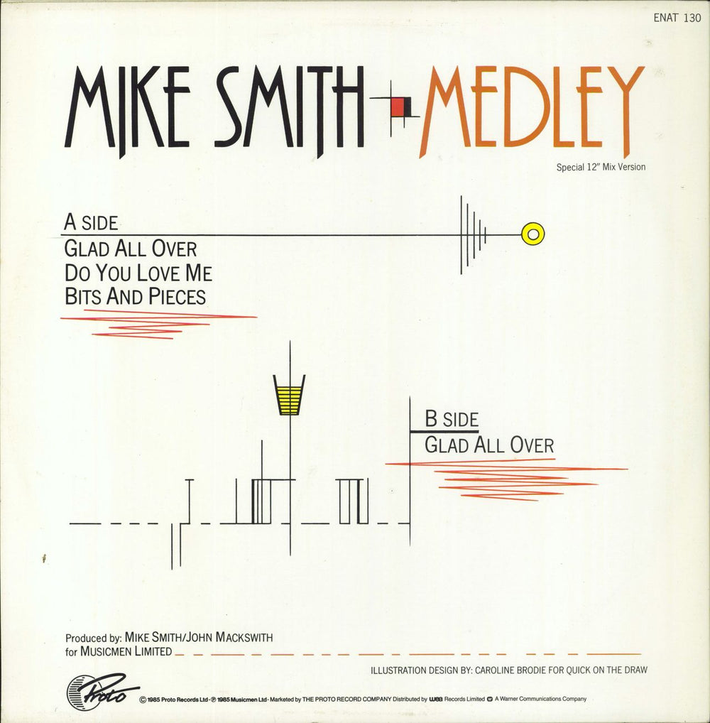 Mike Smith Medley UK 12" vinyl single (12 inch record / Maxi-single)