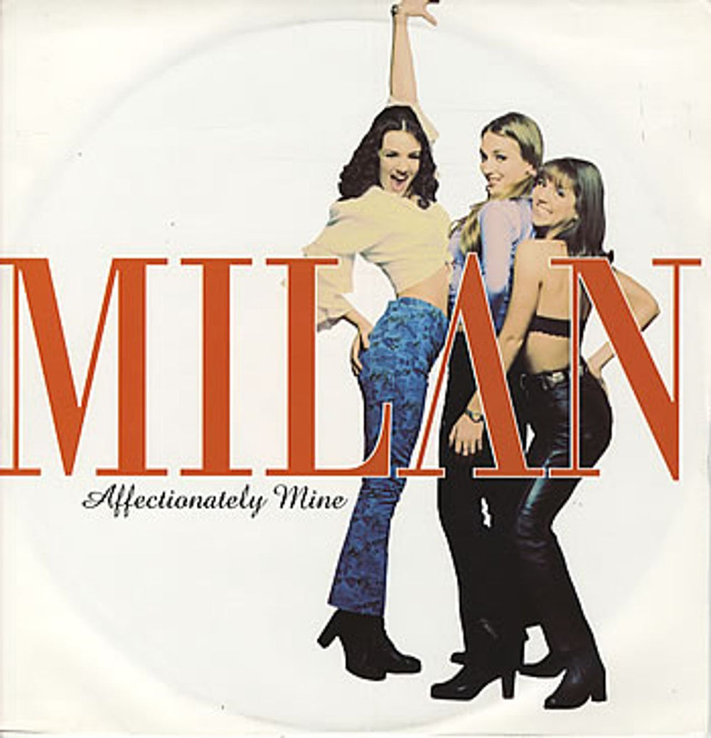 Milan (90s) Affectionately Mine UK 12" vinyl single (12 inch record / Maxi-single) PZ253