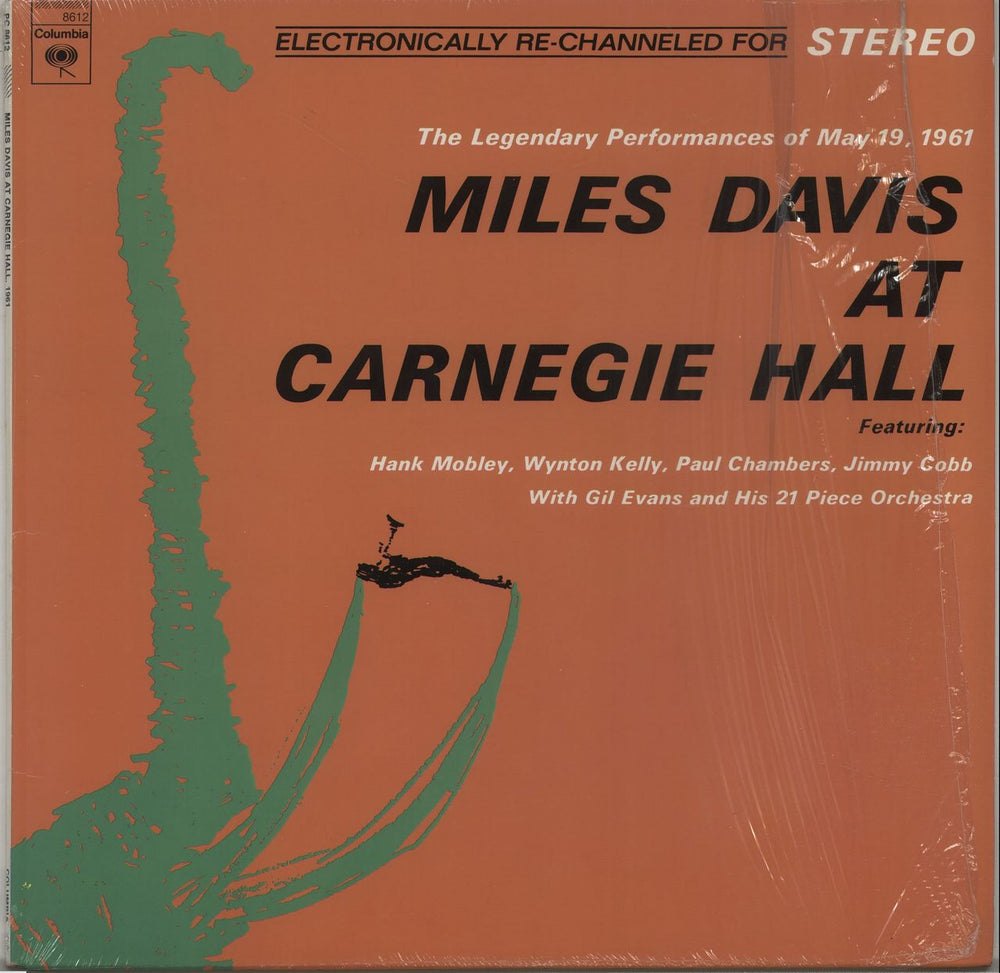 Miles Davis At Carnegie Hall US vinyl LP album (LP record) PC8612