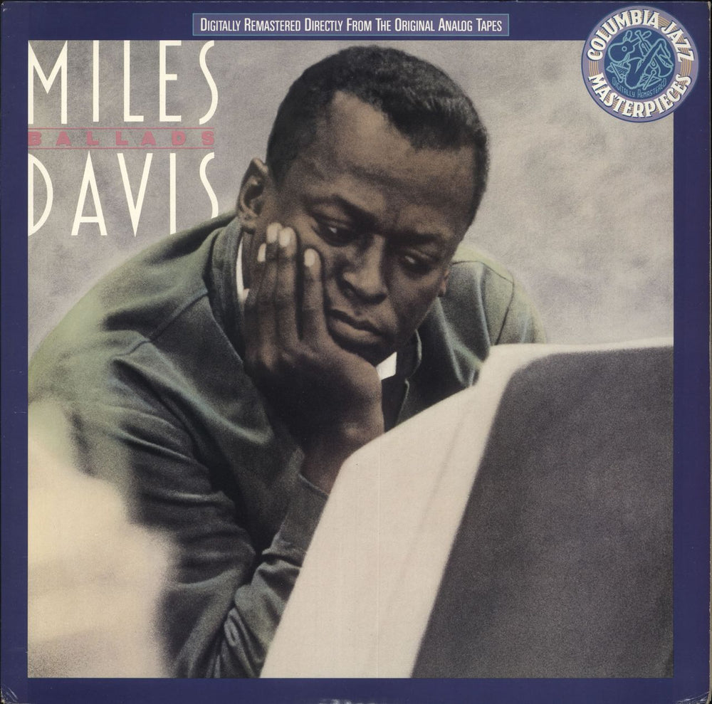 Miles Davis Ballads US vinyl LP album (LP record) CJ44151