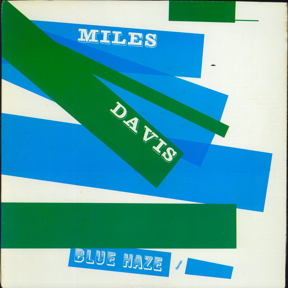 Miles Davis Blue Haze US vinyl LP album (LP record) OJC-093