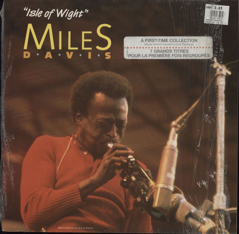 Miles Davis Isle Of Wight Dutch Promo vinyl LP album (LP record) 4504721