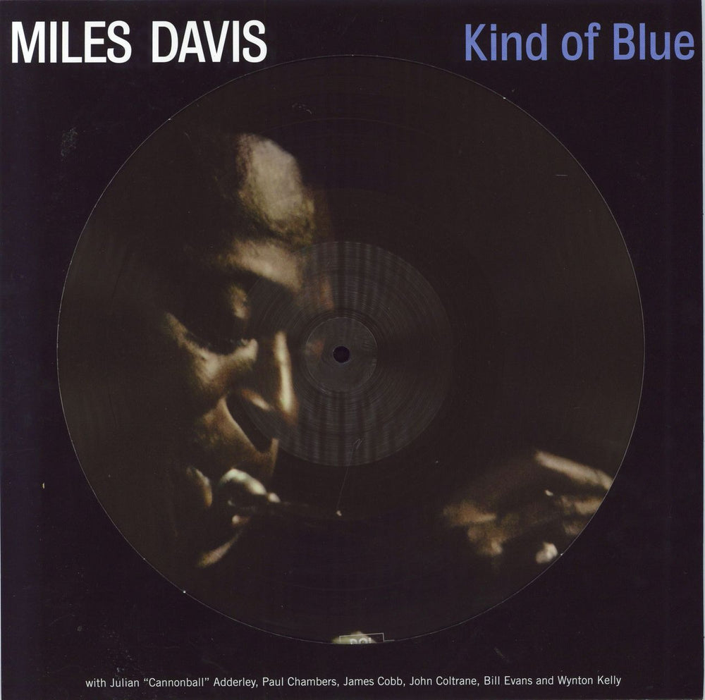 Miles Davis Kind Of Blue UK picture disc LP (vinyl picture disc album) DOL725HP