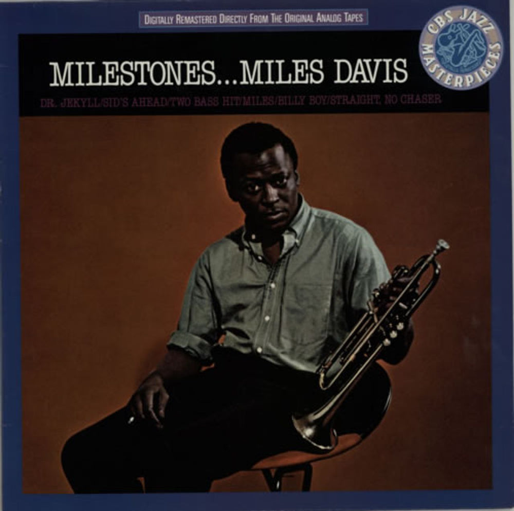 Miles Davis Milestones Dutch vinyl LP album (LP record) CBS4608271