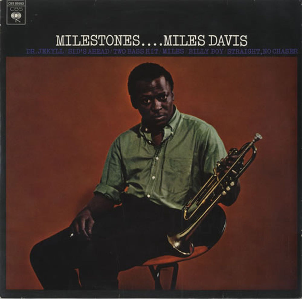 Miles Davis Milestones Dutch vinyl LP album (LP record) CBS85553