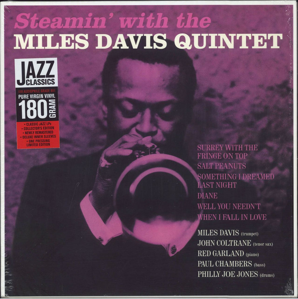 Miles Davis Steamin' With The Miles Davis Quintet - 180gm UK vinyl LP album (LP record) 6785407