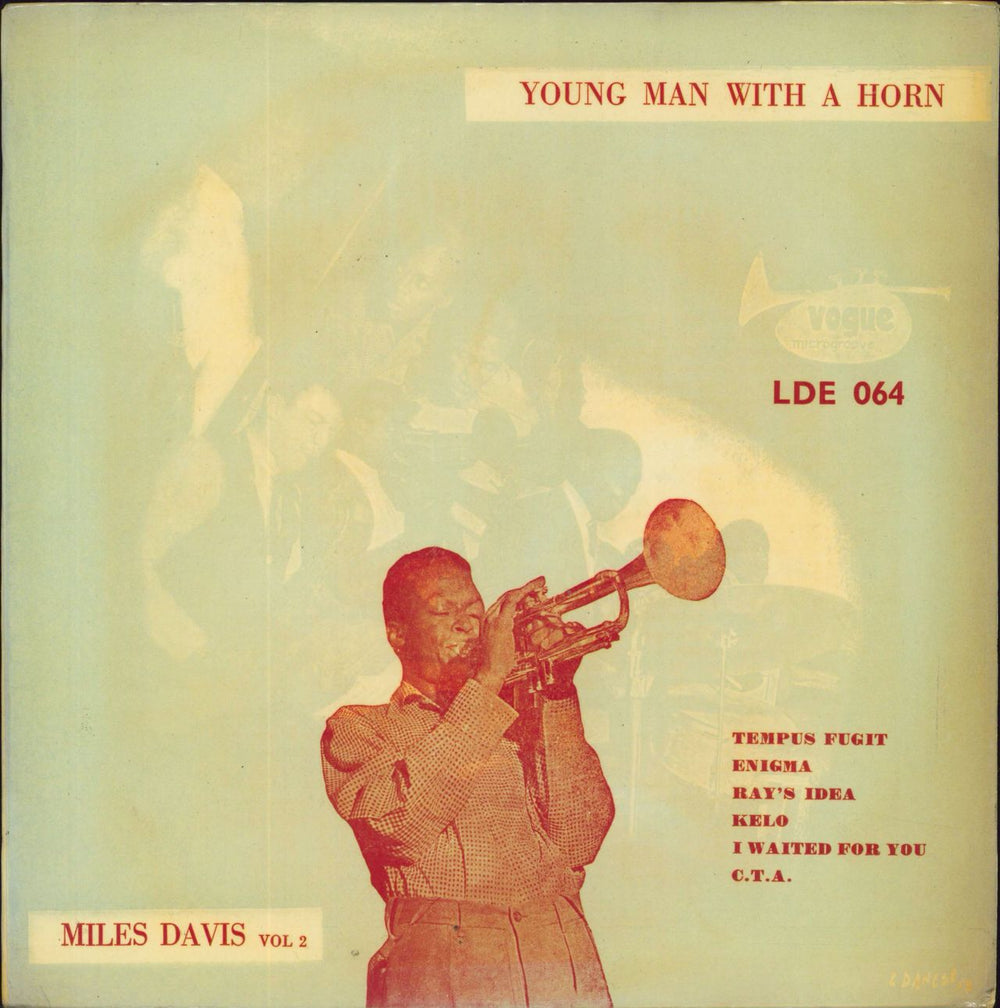 Miles Davis Young Man With A Horn Volume 2 UK 10" vinyl single (10 inch record) LDE064