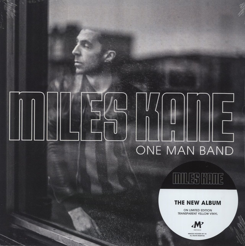 Miles Kane One Man Band - Yellow Vinyl - Sealed UK vinyl LP album (LP record) M9477UKLP