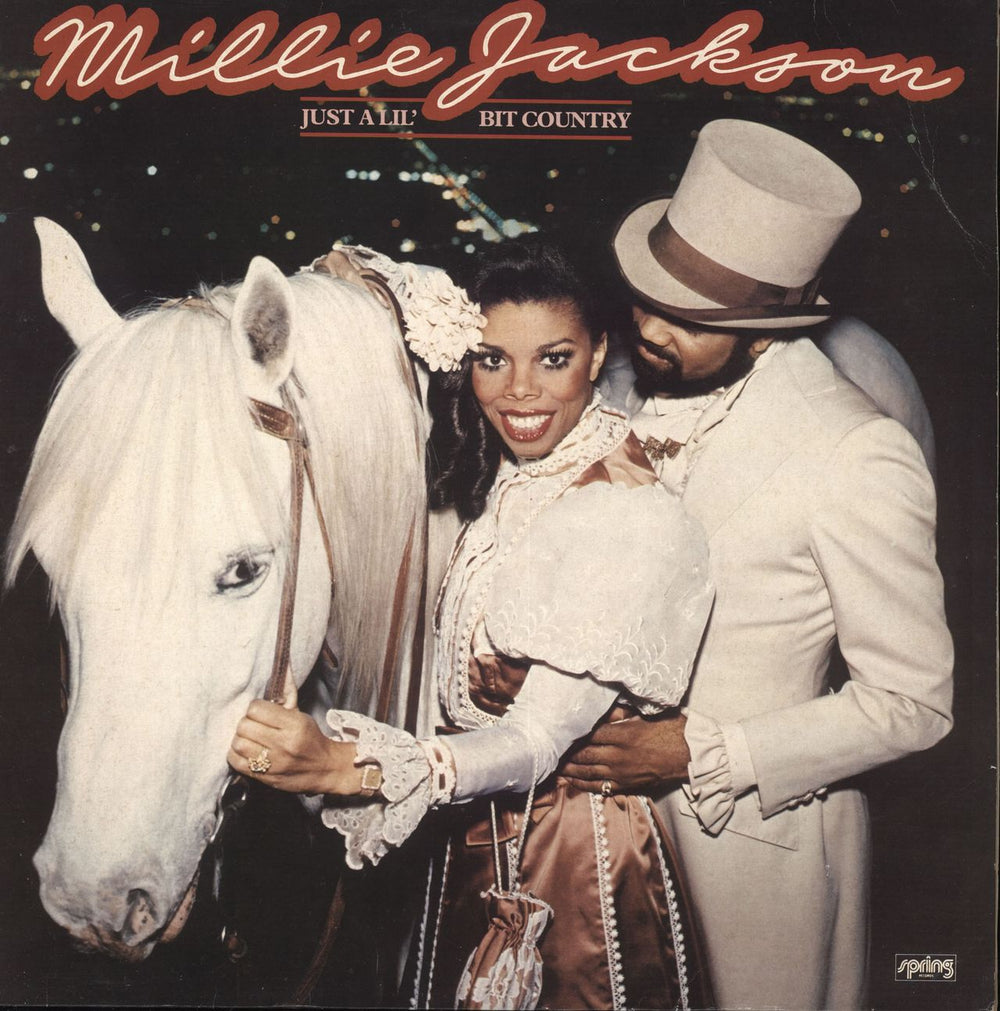 Millie Jackson Just A Lil' Bit Country UK vinyl LP album (LP record) 2391520