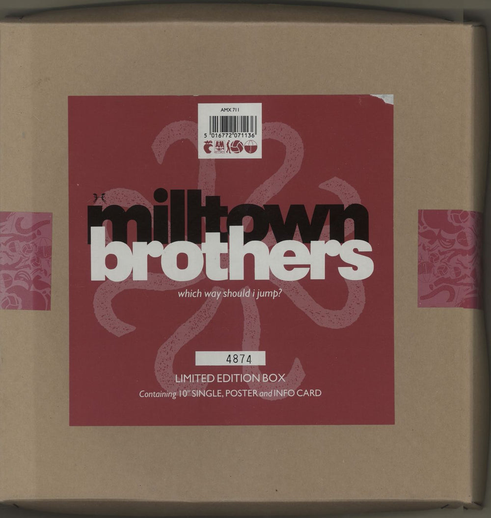 Milltown Brothers Which Way Should I Jump - Sealed UK Vinyl Box Set AMX711