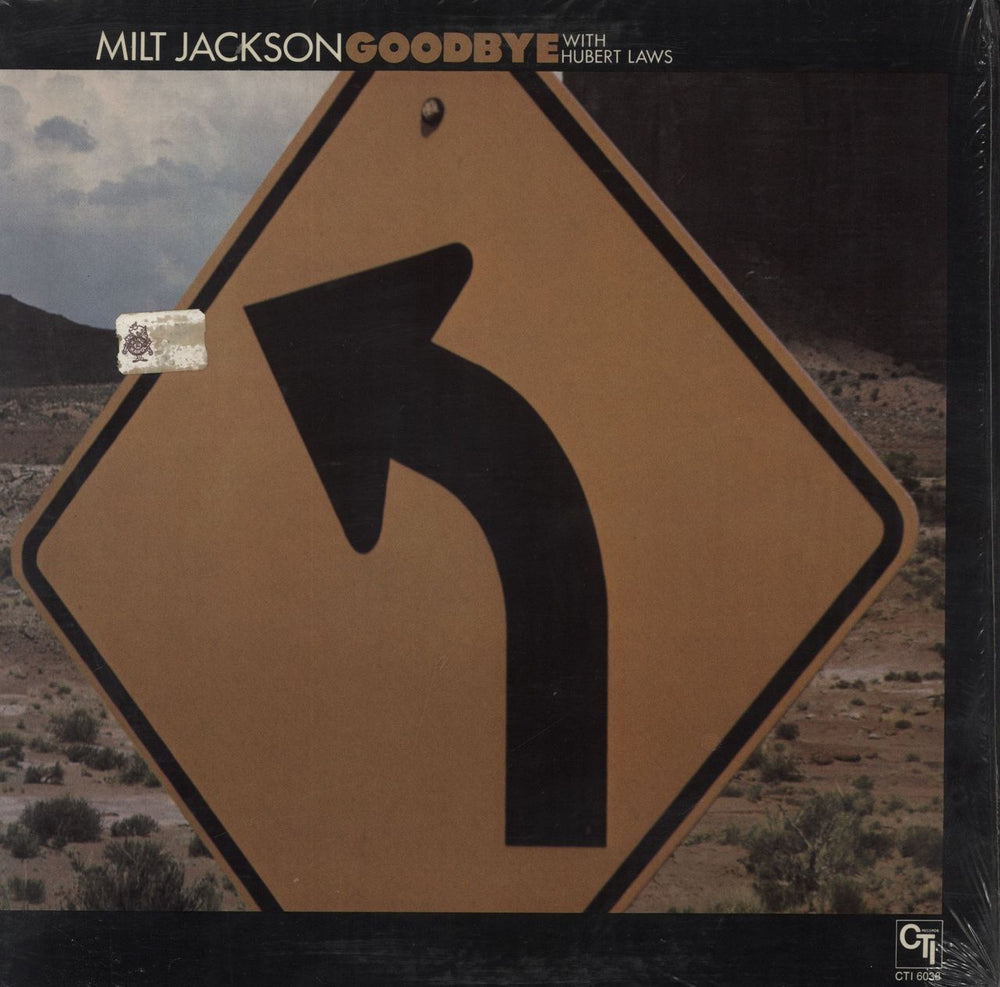 Milt Jackson Goodbye - shrink US vinyl LP album (LP record) CTI6038