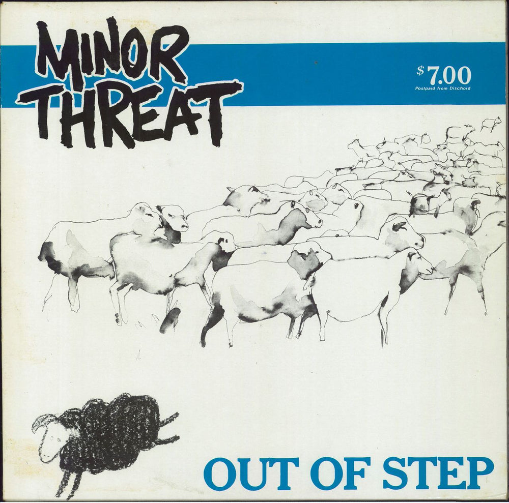 Minor Threat Out Of Step US vinyl LP album (LP record) DISCHORD10