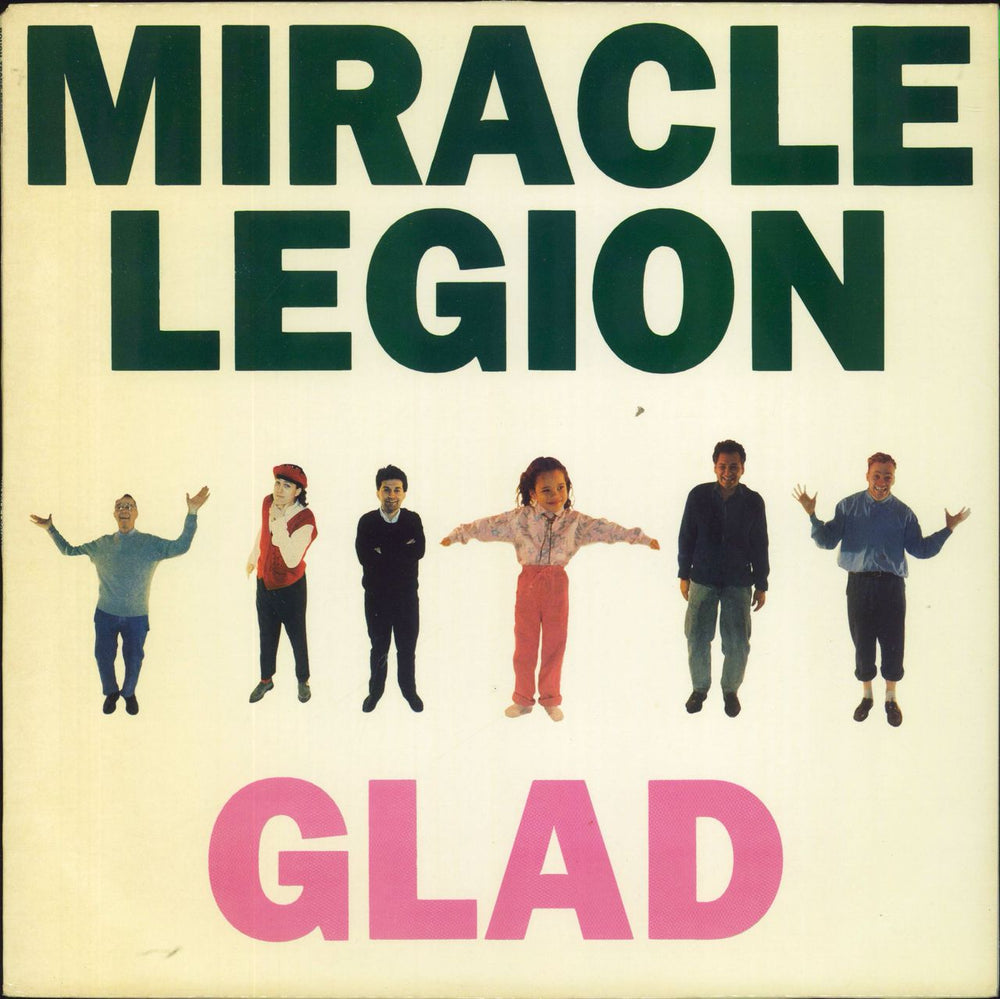 Miracle Legion Glad - Promo Stamped US Promo vinyl LP album (LP record) ROUGHUS34