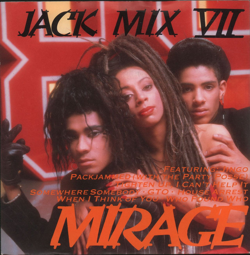 Mirage Jack Mix VII Japanese 7" vinyl single (7 inch record / 45) DEBT3042