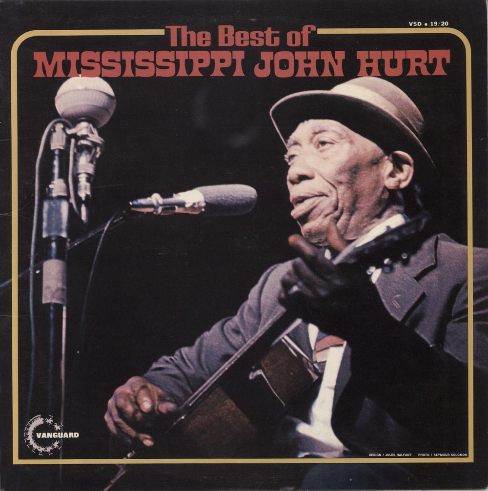 Mississippi John Hurt The Best Of Mississippi John Hurt UK 2-LP vinyl record set (Double LP Album) VSD-19/20