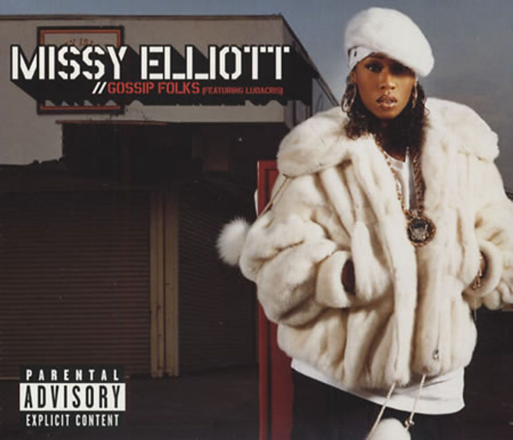 Missy Misdemeanor Elliott Gossip Folks UK CD single (CD5 / 5") E7380CD