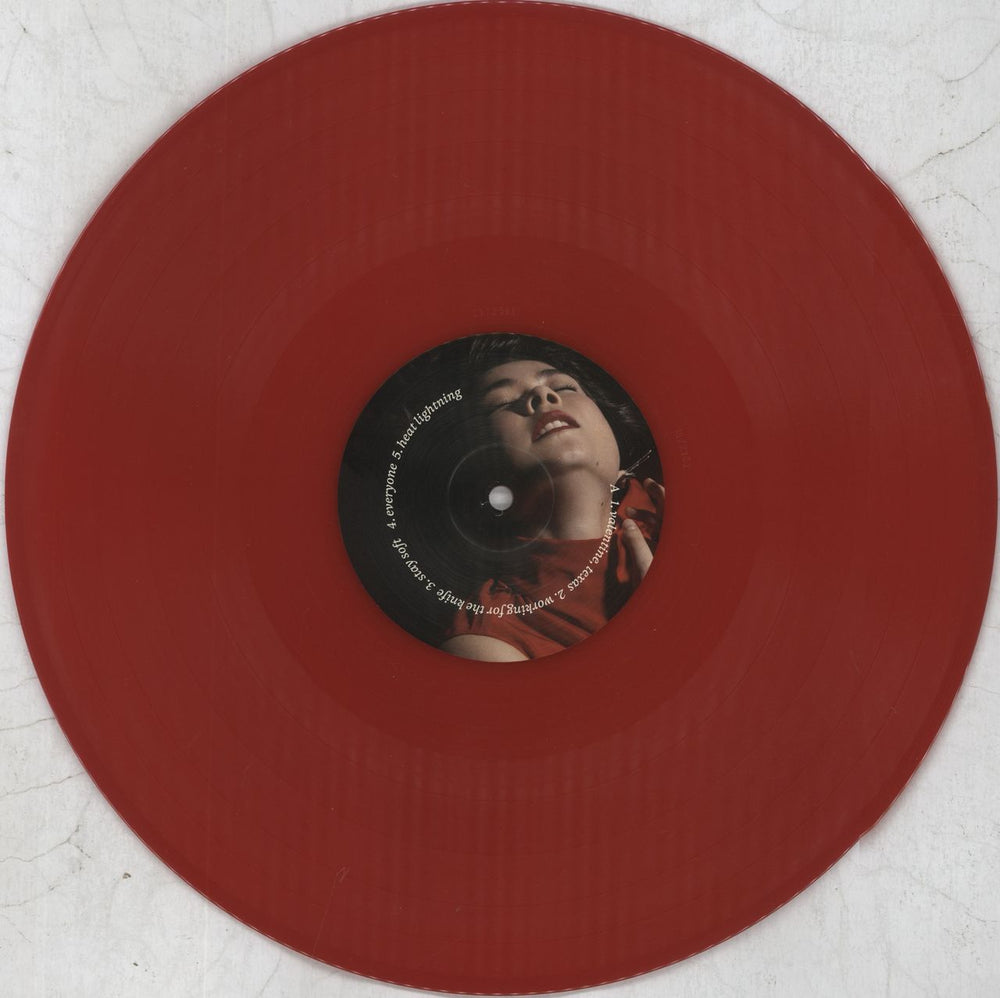 Mitski Laurel Hell - Opaque Red Vinyl US vinyl LP album (LP record) 48VLPLA824509