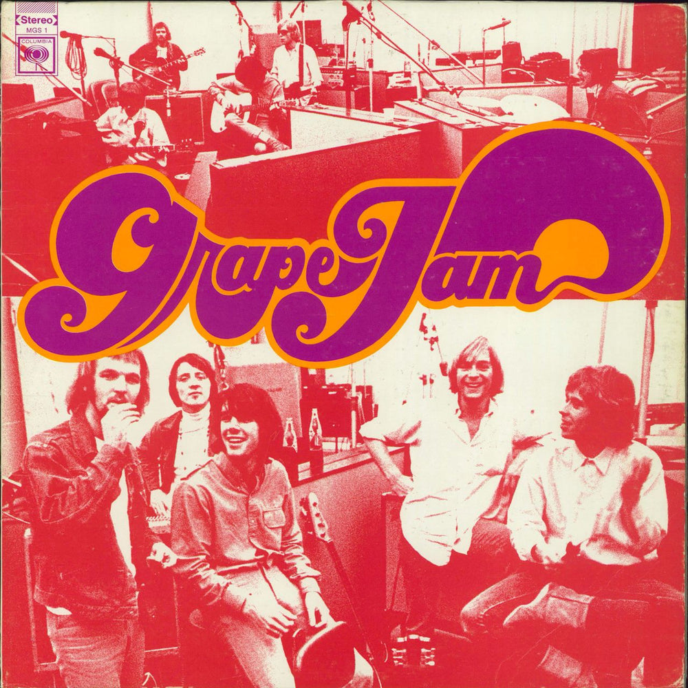 Moby Grape Grape Jam - VG+ US vinyl LP album (LP record) MGS1