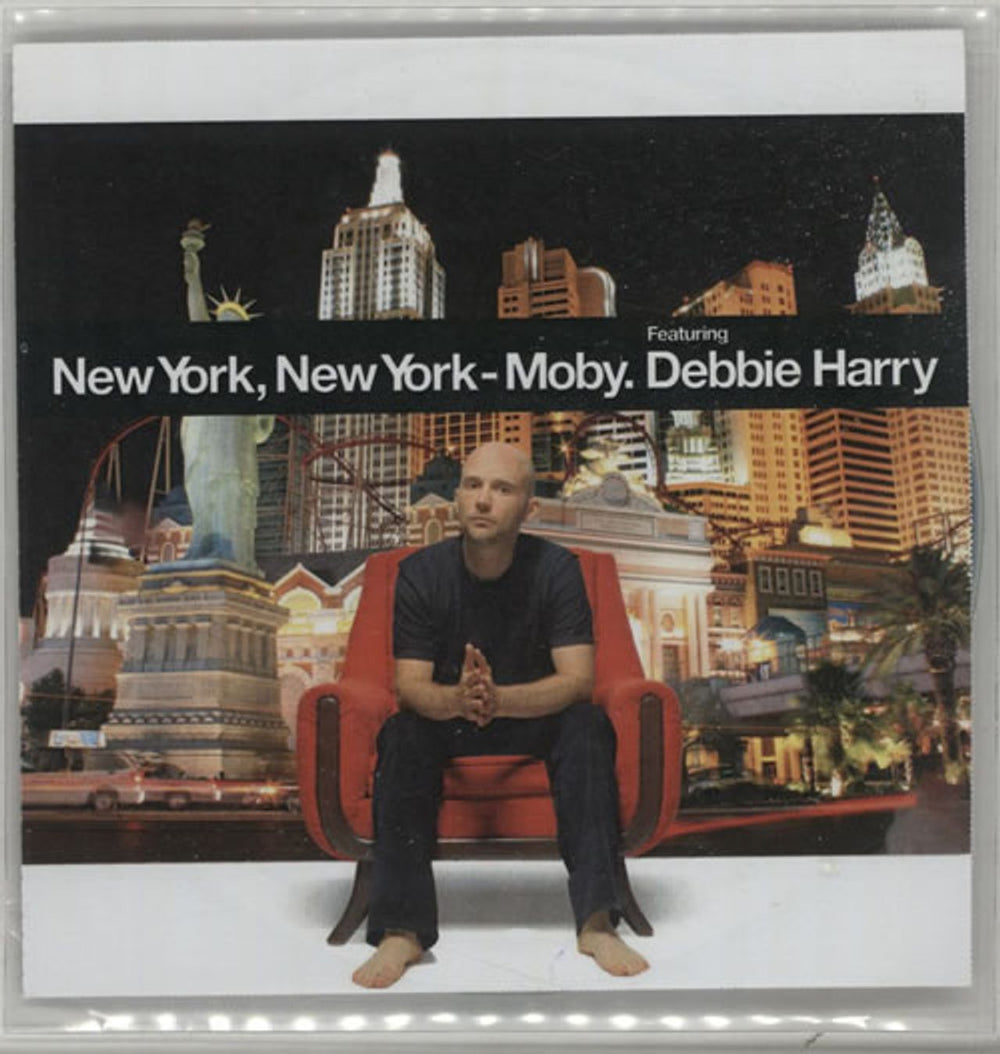 Moby New York, New York + Press Release UK Promo CD-R acetate CD-R