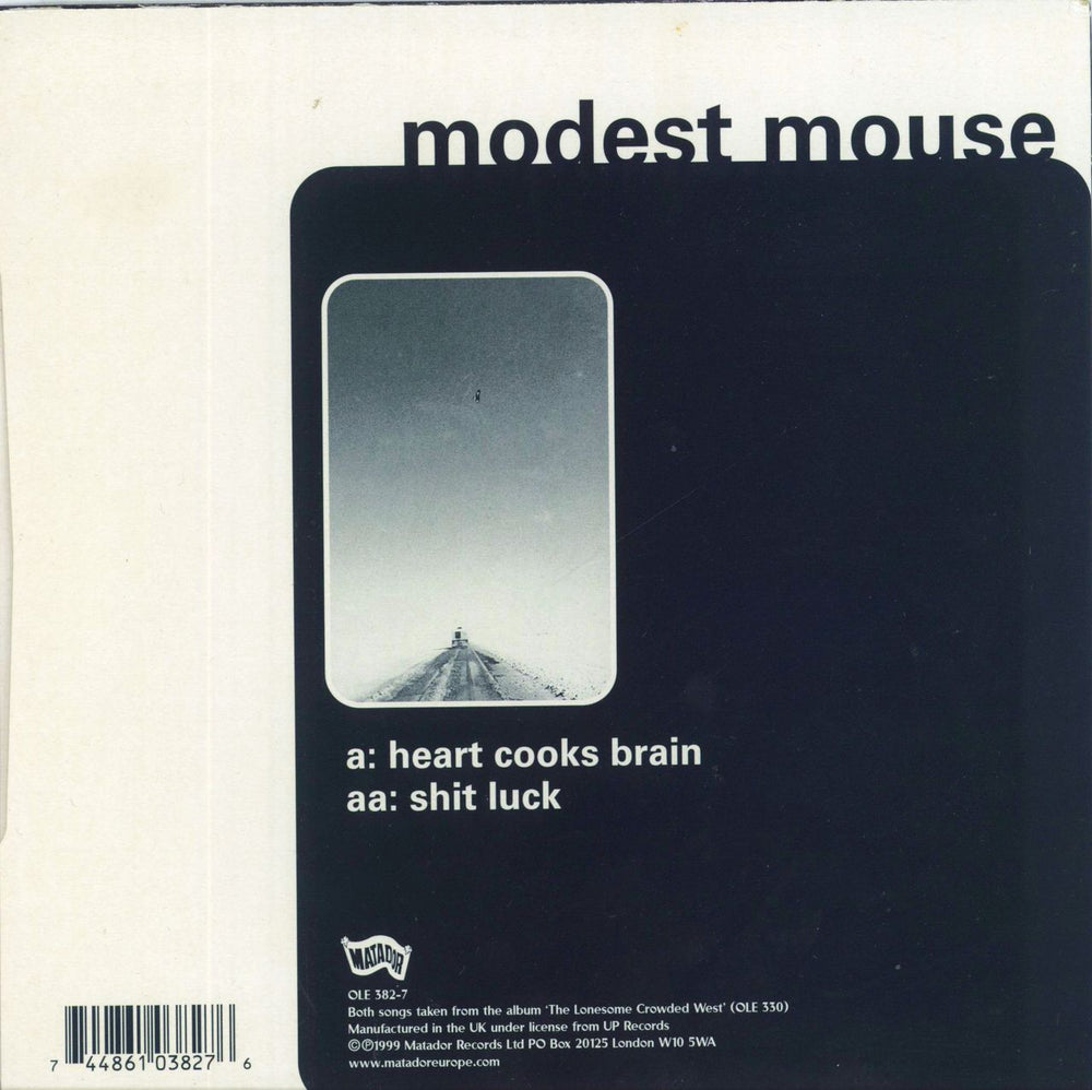 Modest Mouse Heart Cooks Brain + Publicity Photo UK 7" vinyl single (7 inch record / 45) 744861038276