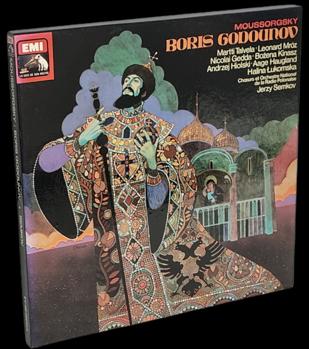 Modest Petrovich Mussorgsky Mussorgsky: Boris Godunov French Vinyl Box Set 2C165-02870/3