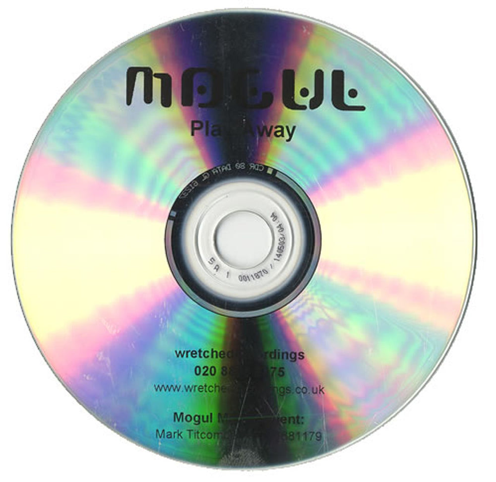 Mogul Play Away UK Promo CD-R acetate CD-R ACETATE