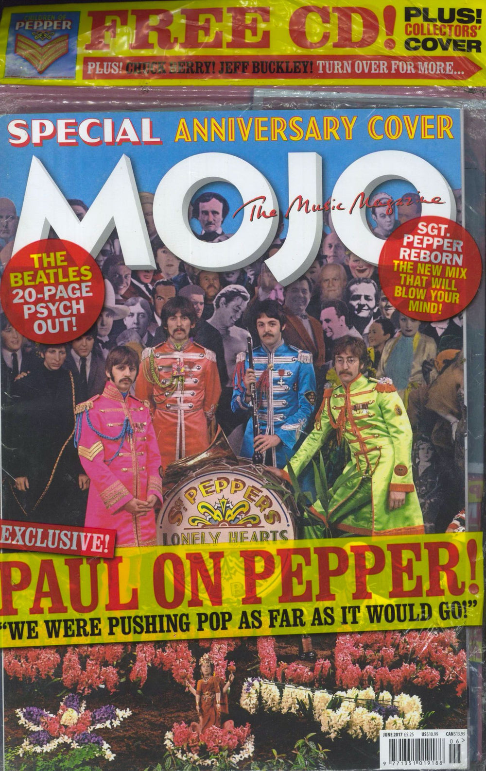 Mojo Magazine Mojo 283 + Children of Pepper CD UK magazine 283