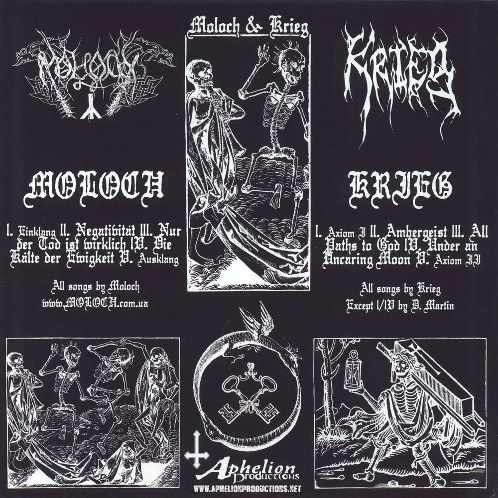 Moloch Moloch / Krieg UK 12" vinyl single (12 inch record / Maxi-single) 803343199376