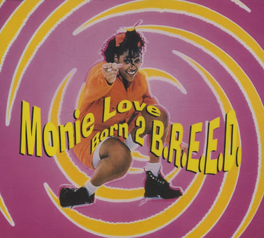 Monie Love Born 2 B.R.E.E.D. UK CD single (CD5 / 5") CDCOOL269