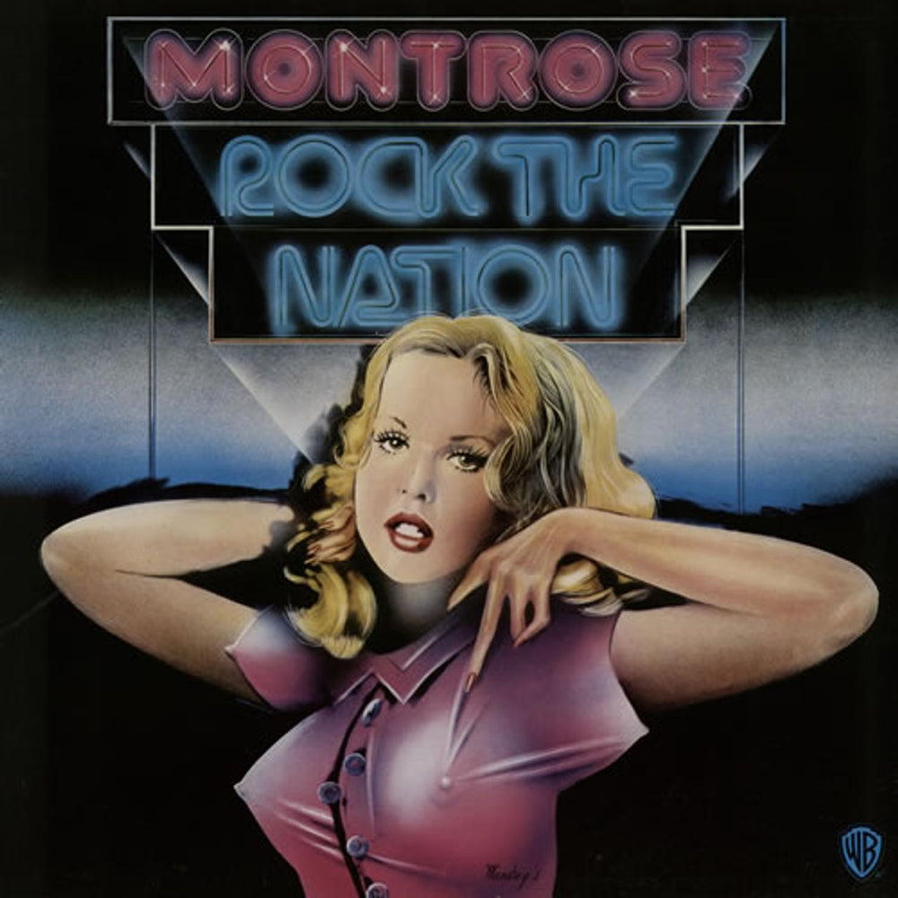 Montrose Rock The Nation German vinyl LP album (LP record) WB46276