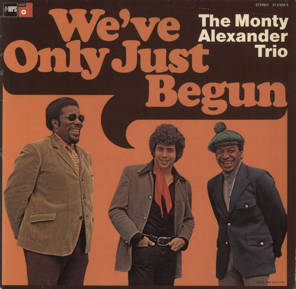 Monty Alexander We've Only Just Begun German vinyl LP album (LP record) 2121653-5