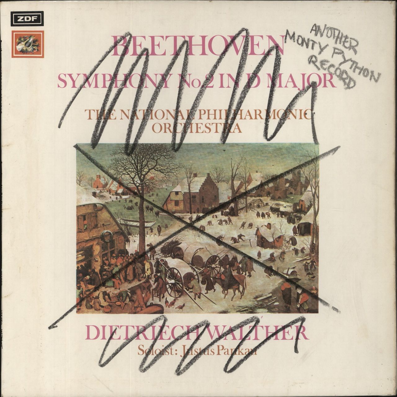 Monty Python Another Monty Python Record - Original Scroll UK vinyl LP album (LP record) CAS1049