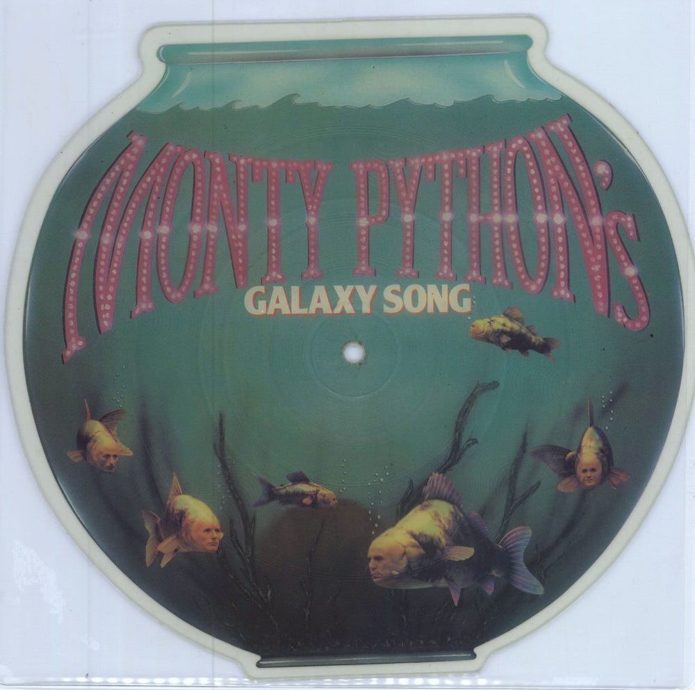 Monty Python Galaxy Song - EX UK shaped picture disc (picture disc vinyl record) WA3495