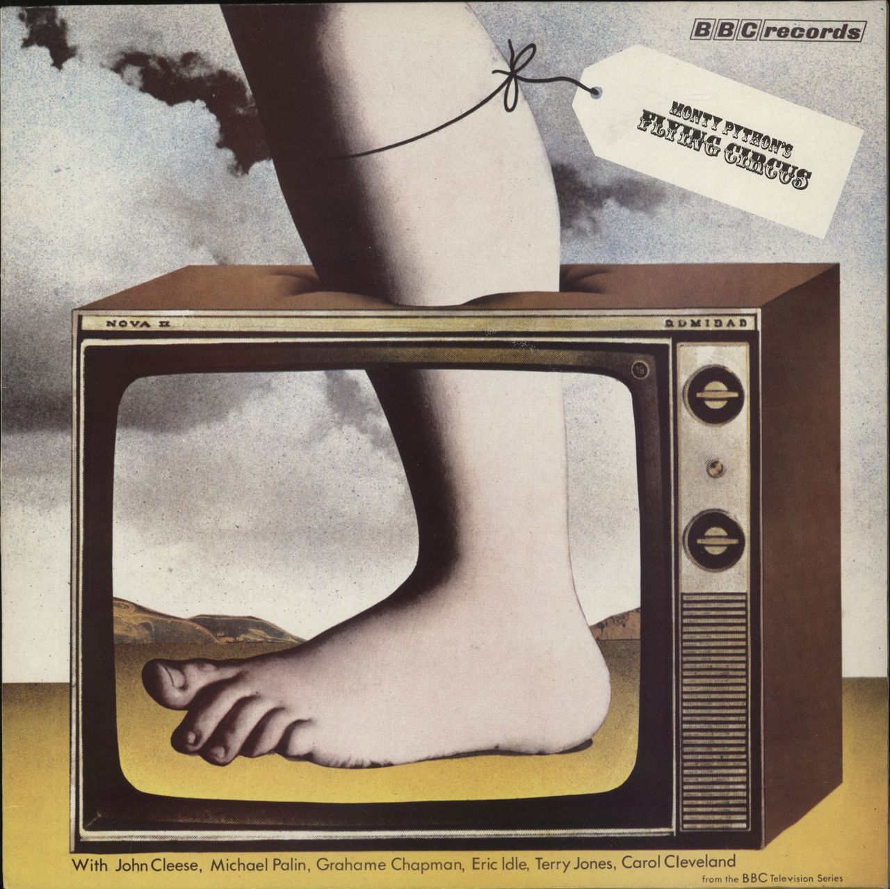 Monty Python Monty Python's Flying Circus - 2nd UK vinyl LP album (LP record) REB73M