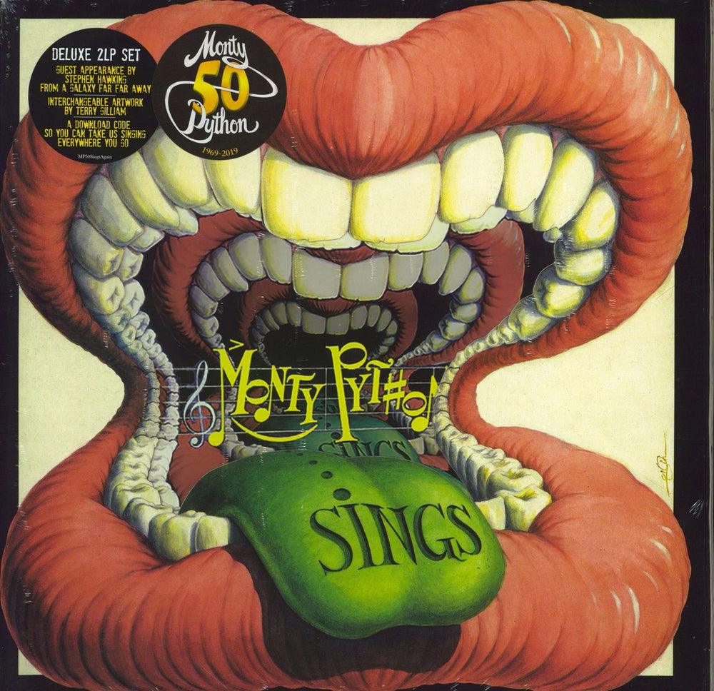 Monty Python Monty Python Sings (Again) - 50th Anniversary - Sealed UK 2-LP vinyl record set (Double LP Album) MP50SINGSAGAIN