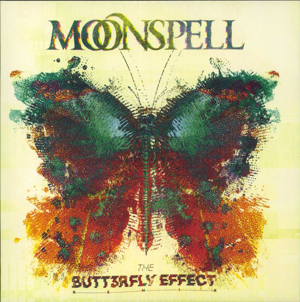 Moonspell The Butt3rfly Effect - Green vinyl + 7" German vinyl LP album (LP record)