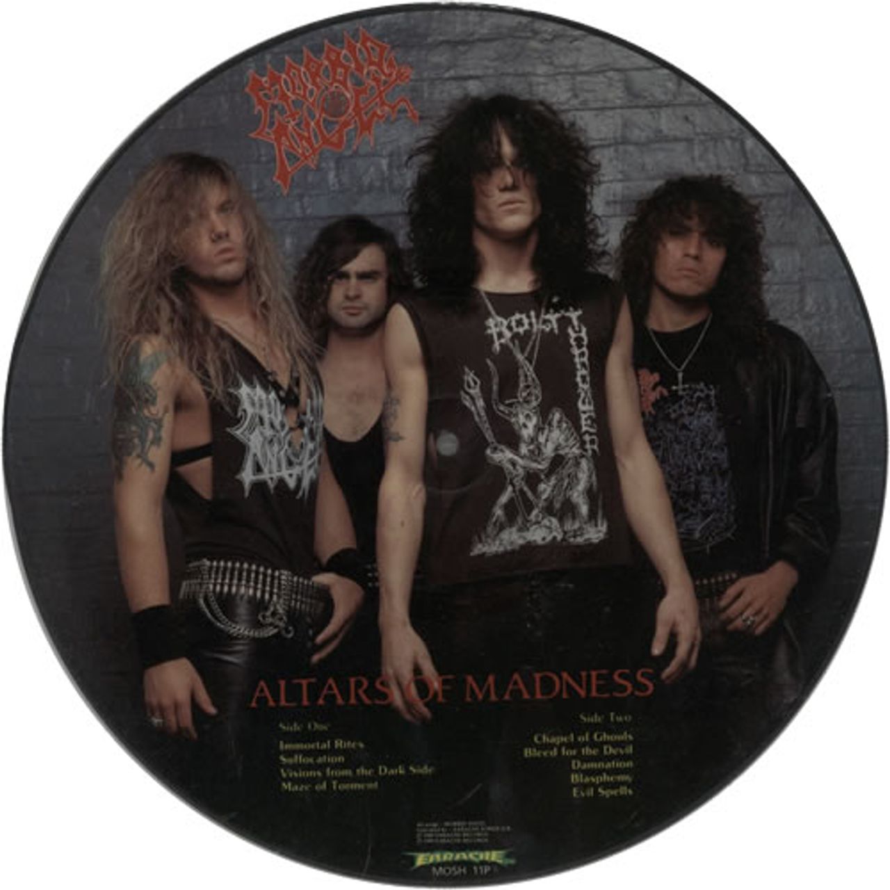 貴重Morbid Angel Altars of Madness ピクチャー盤 Morbid Angel