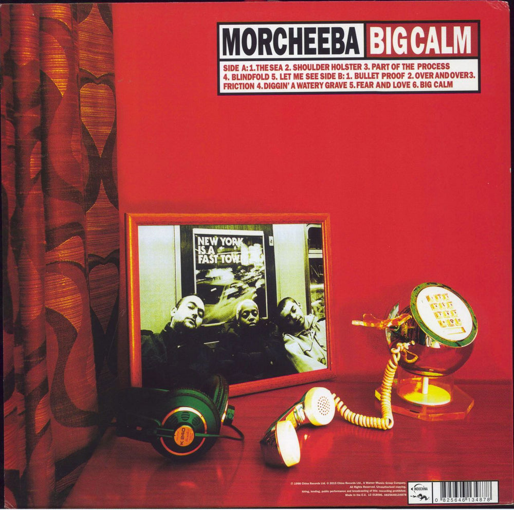Morcheeba Big Calm - 180gm UK vinyl LP album (LP record) 825646134878