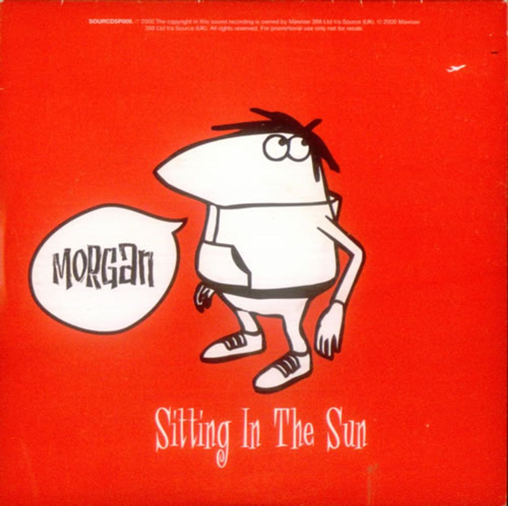 Morgan Sitting In The Sun UK Promo CD single (CD5 / 5") SOURCDSP009