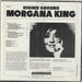 Morgana King Higher Ground US vinyl LP album (LP record)