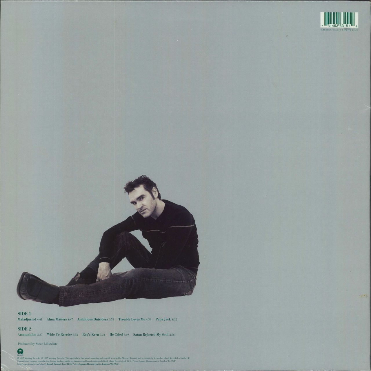 Morrissey Maladjusted - EX UK Vinyl LP — RareVinyl.com