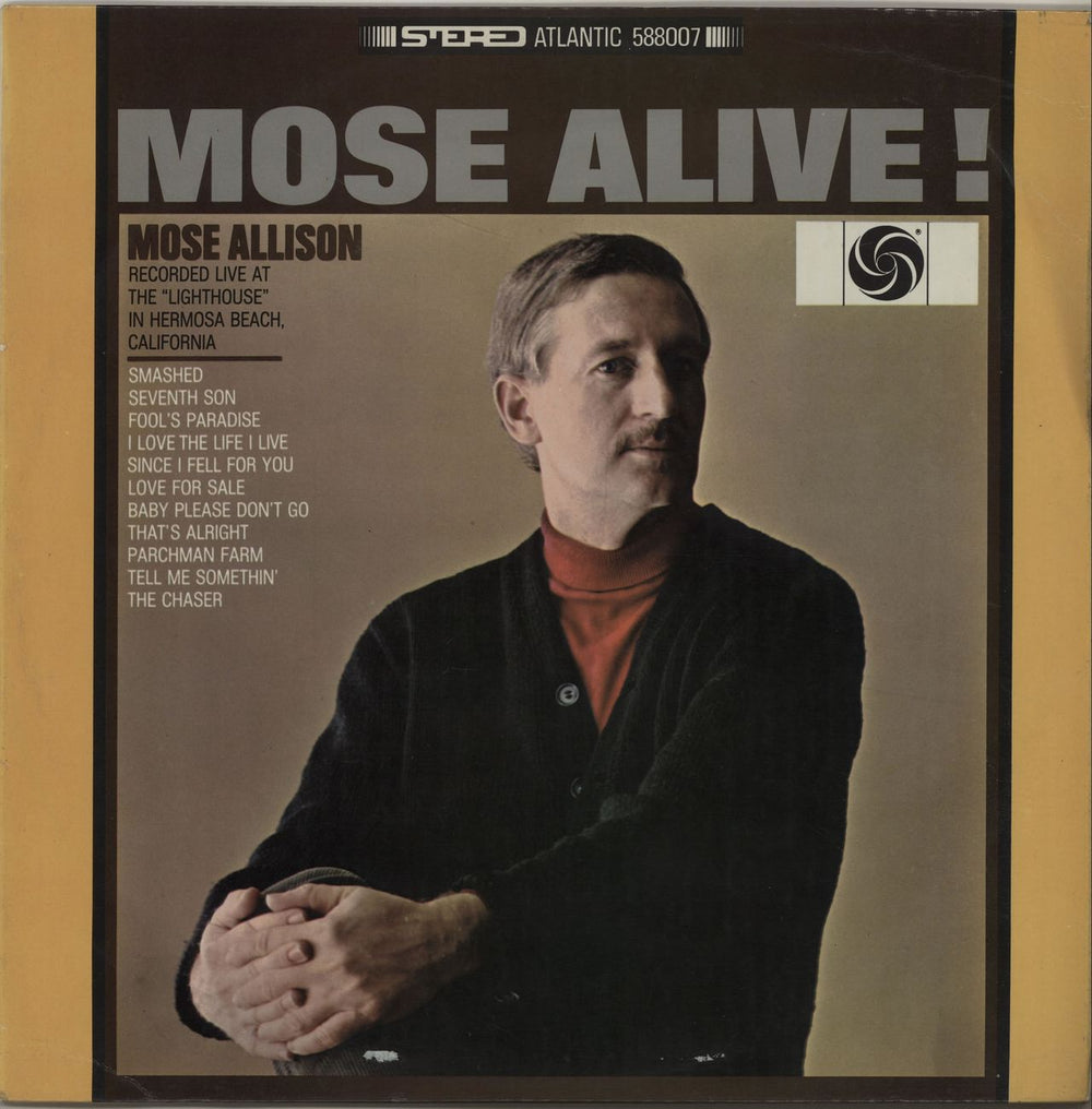 Mose Allison Mose Alive! UK vinyl LP album (LP record) 588007