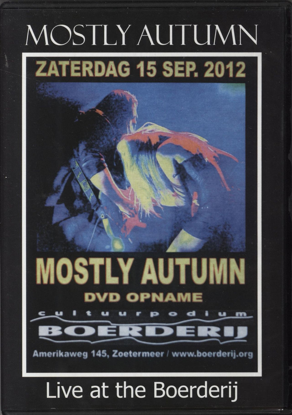 Mostly Autumn Live At The Boerderij UK DVD AUT0342