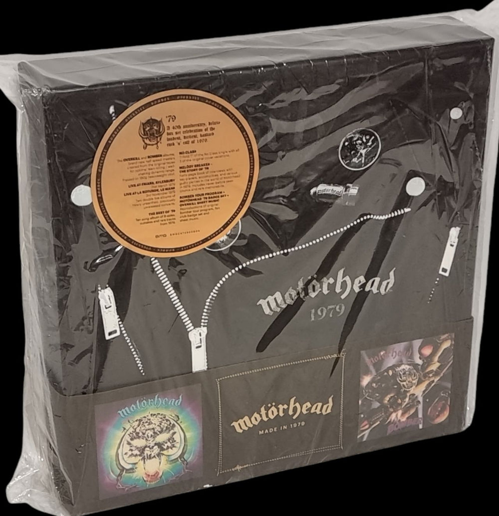 Motorhead 1979 (Nineteen Seventy Nine): Deluxe Edition Boxset + Presenter Booklet UK Vinyl Box Set BMGCAT380BOX