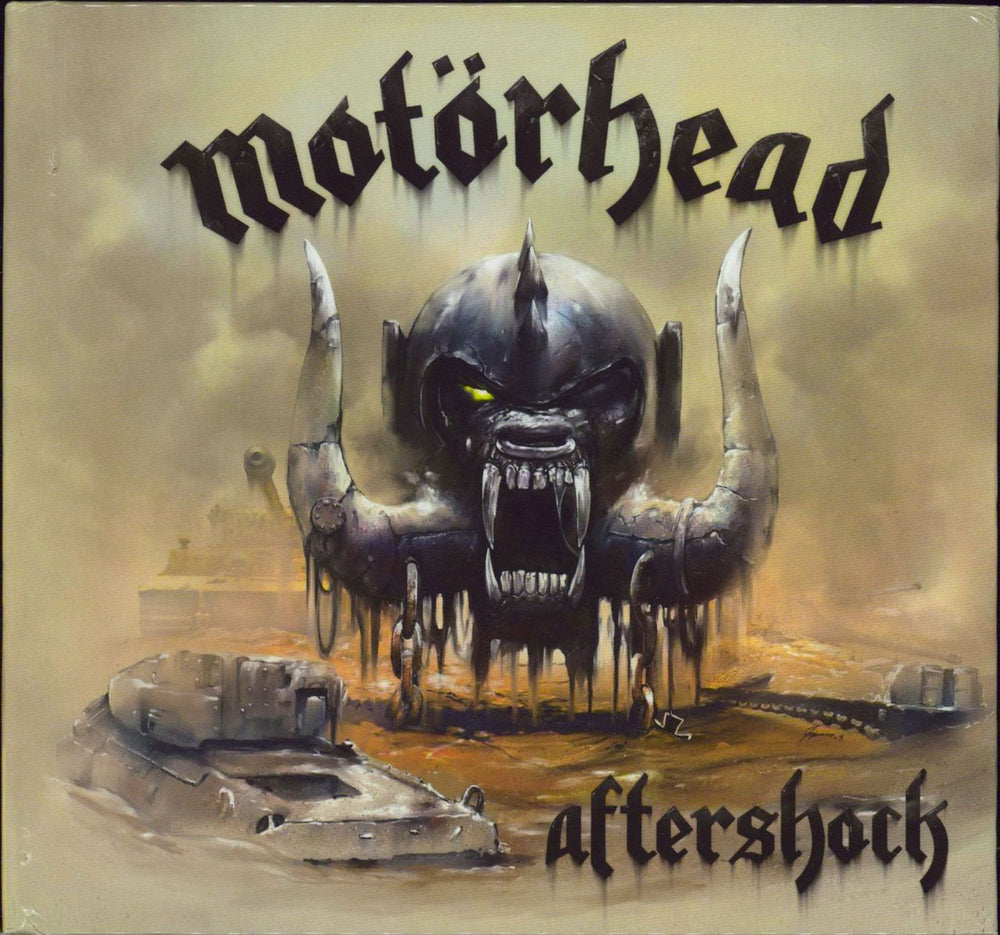 Motorhead Aftershock German CD album (CDLP) CRP15-10-13